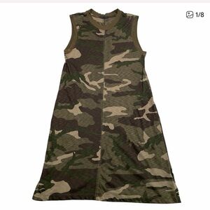 ATM Dress - Green Camouflage